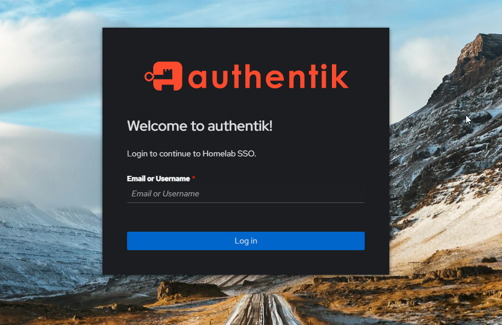 Authentik SSO
