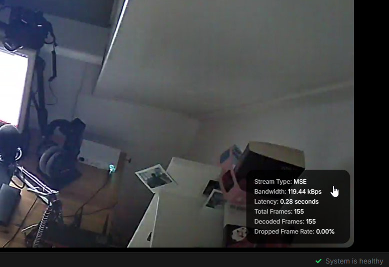 Moving security camera off jsmpeg to WebRTC