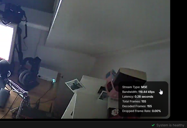 Moving security camera off jsmpeg to WebRTC